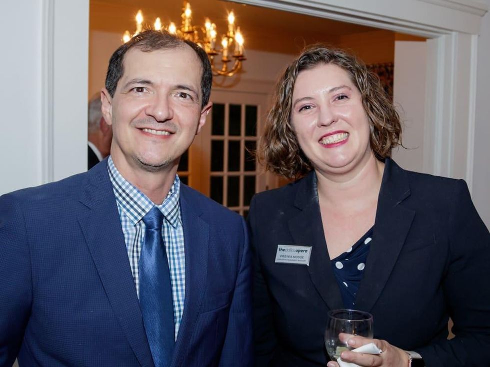 Tassio Carvalho and Virginia Mudge