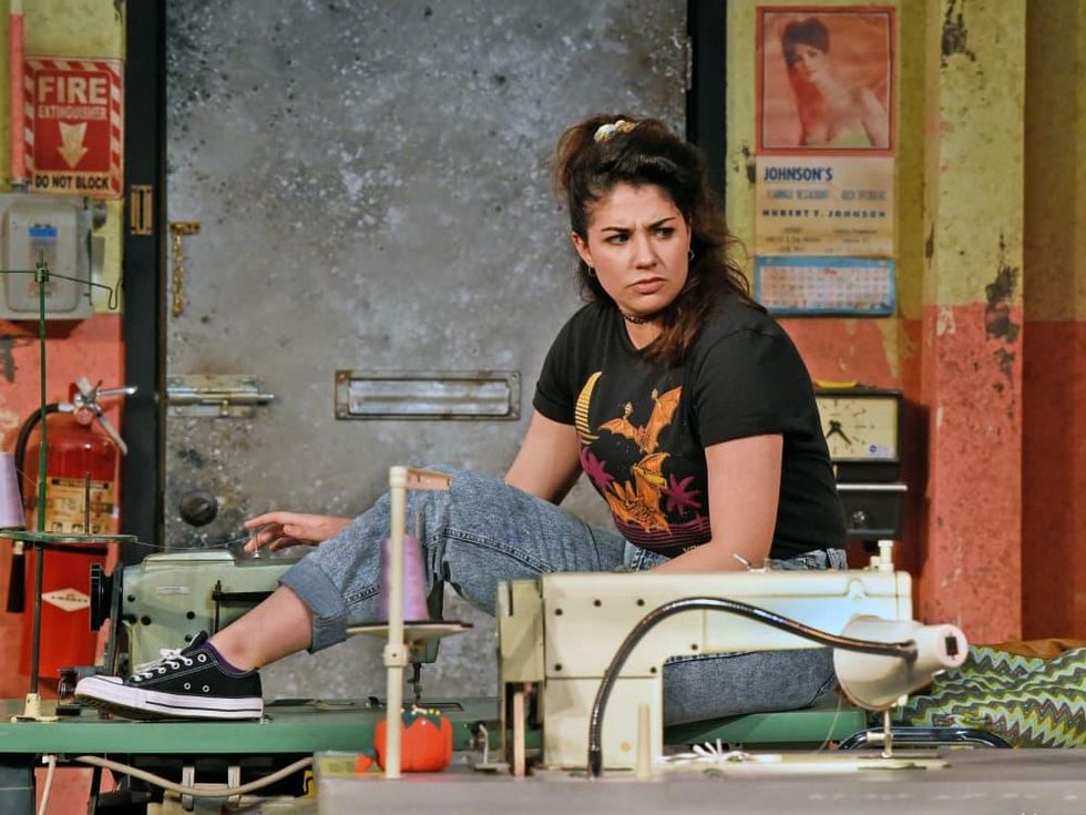 Tatiana Lucia Gantt in Dallas Theater Center's Real Women Have Curves