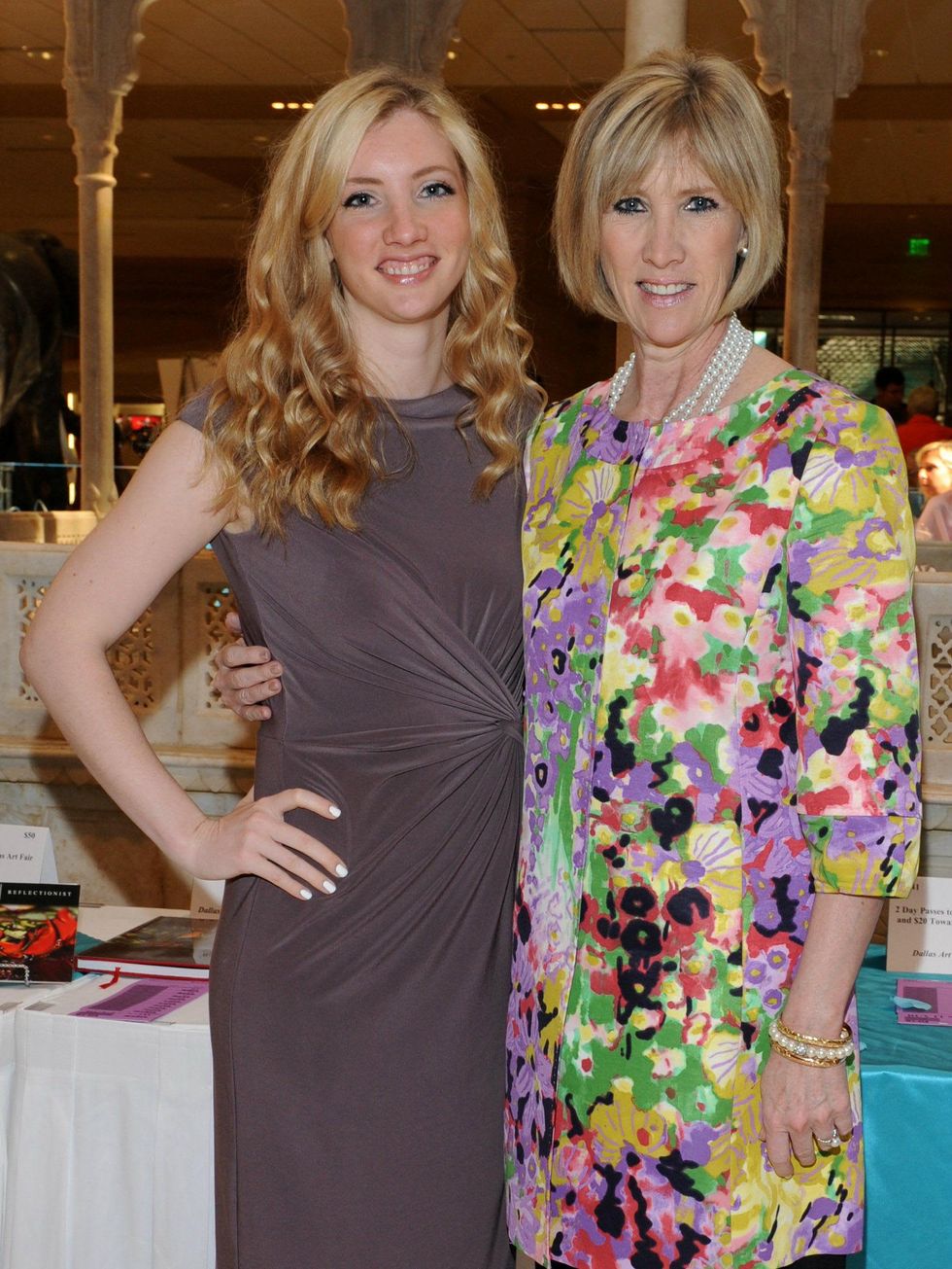 Taylor Broyles, Patti Broyles, AWARE Luncheon