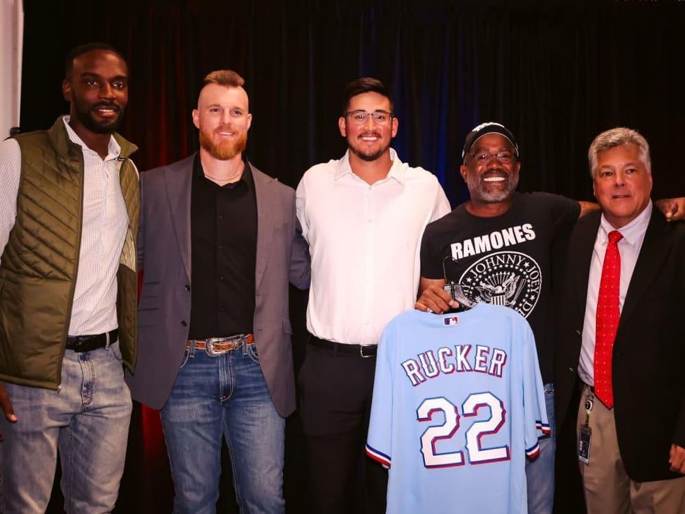 Taylor Hearn, Jon Gray, Dane Dunning, Darius Rucker, Neil Leibman