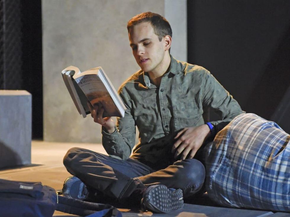 Taylor Trensch and Sam Lilja in Dallas Theater Center's Clarkston
