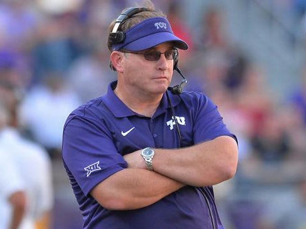 TCU footbal coach Gary Patterson