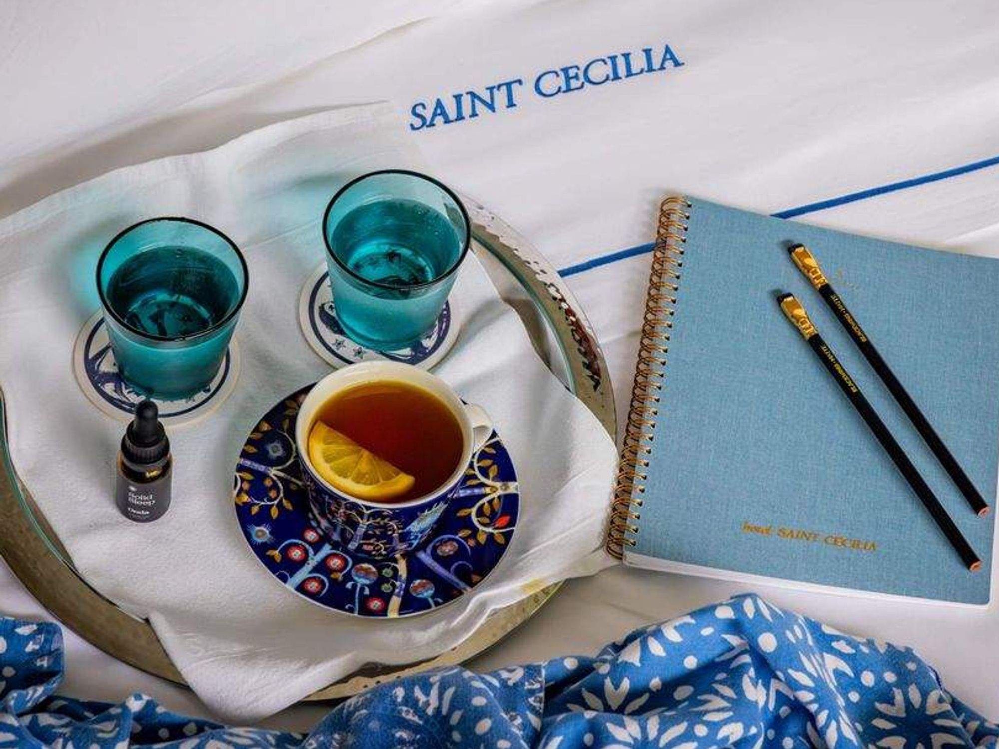 tea notebook Hotel Ceclia