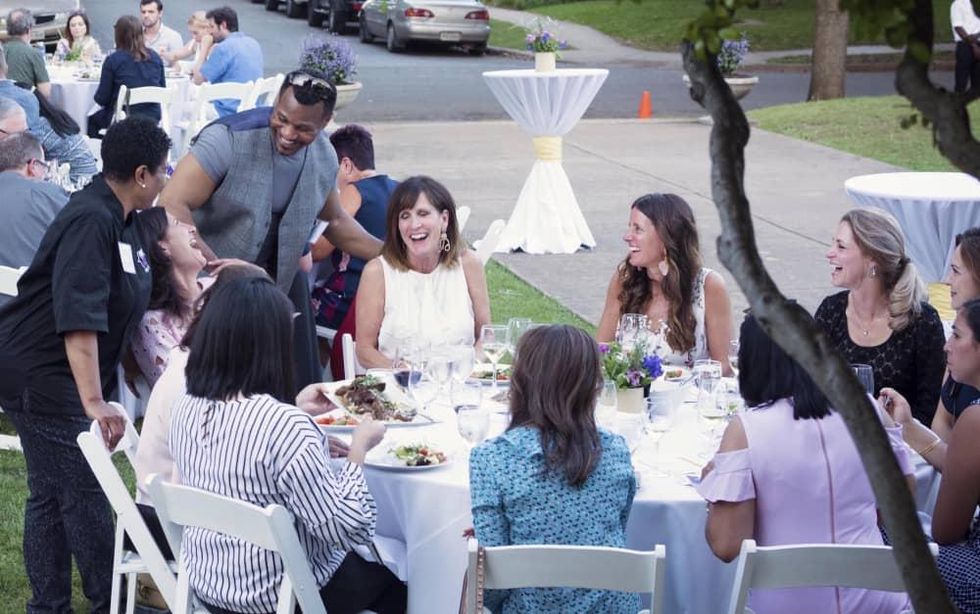 Terry Lynn Crenshaw, Jason Speede with Warren Guests