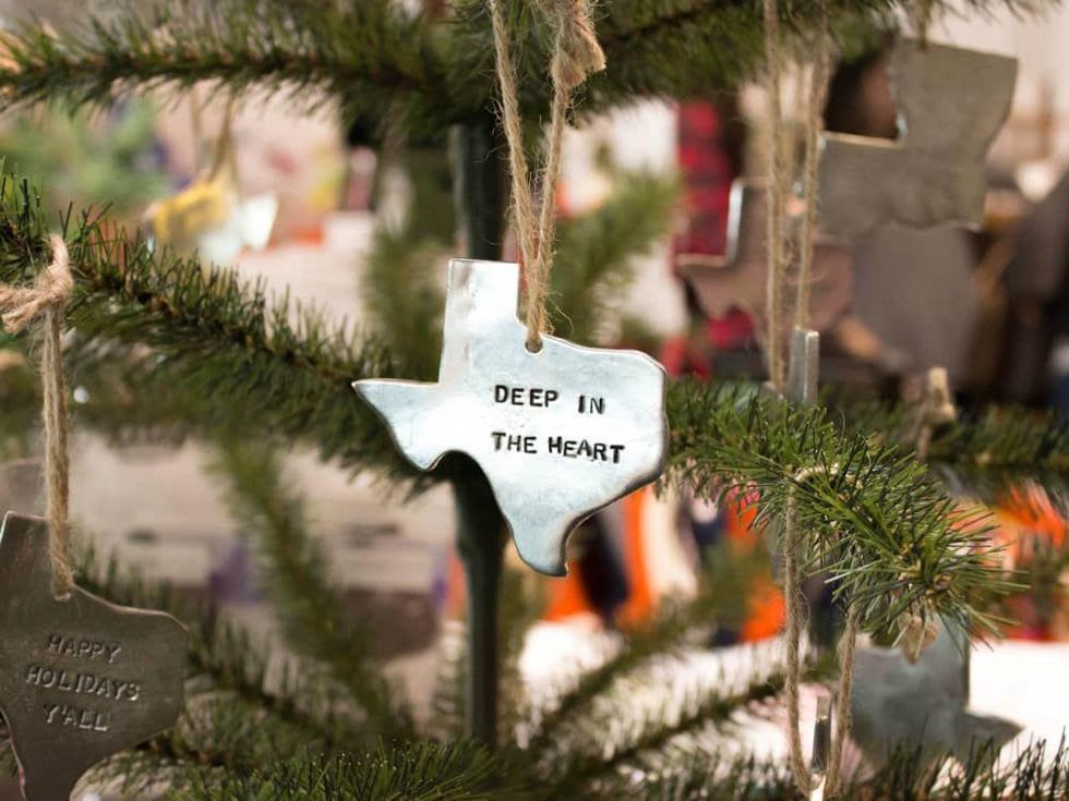 Texas holiday ornament from Neighborhood