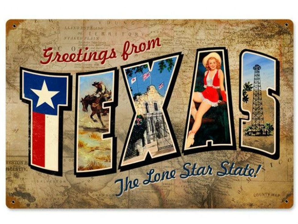 Texas postcard