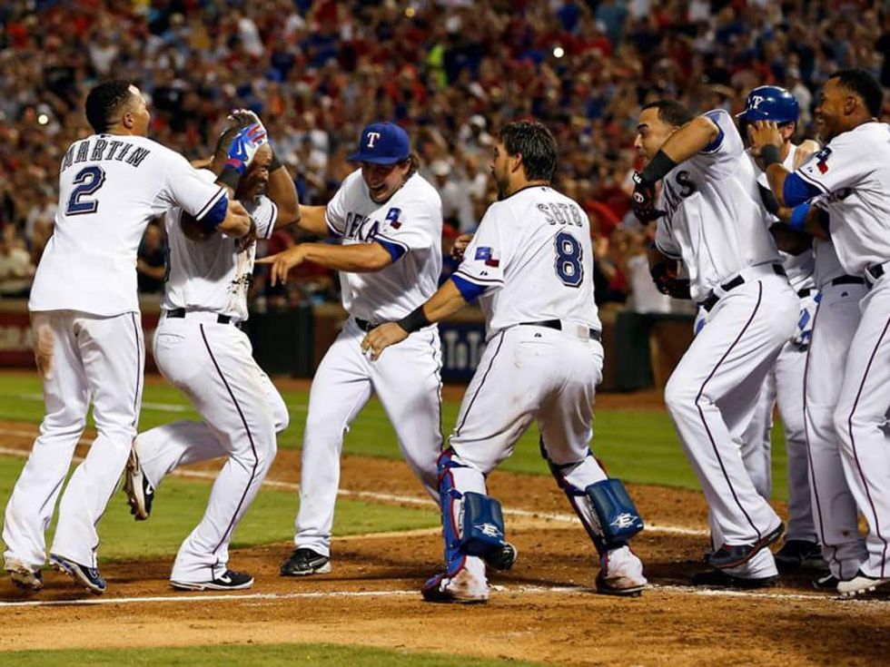 Texas Rangers Walkoff