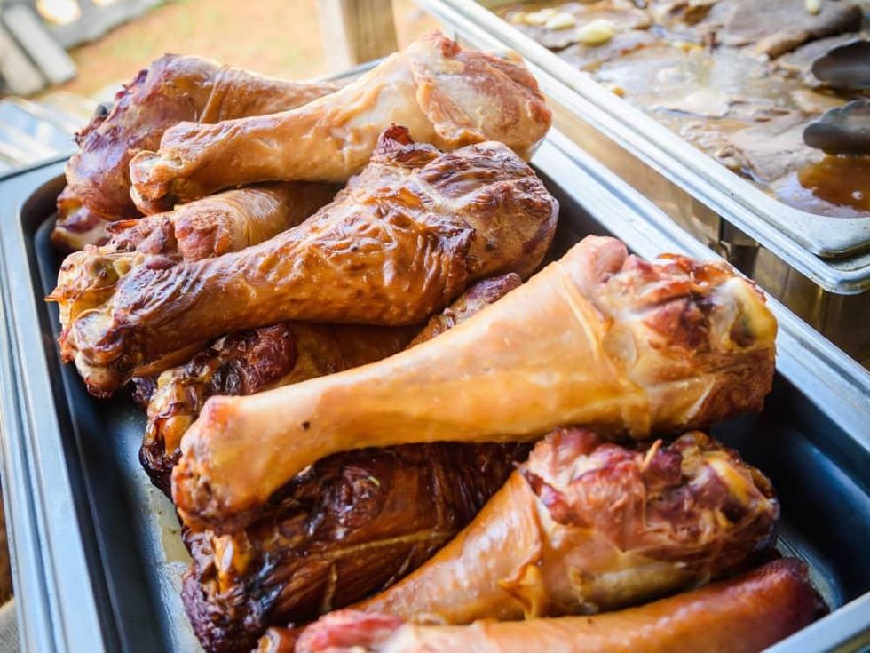 Texas Renaissance Festival turkey legs