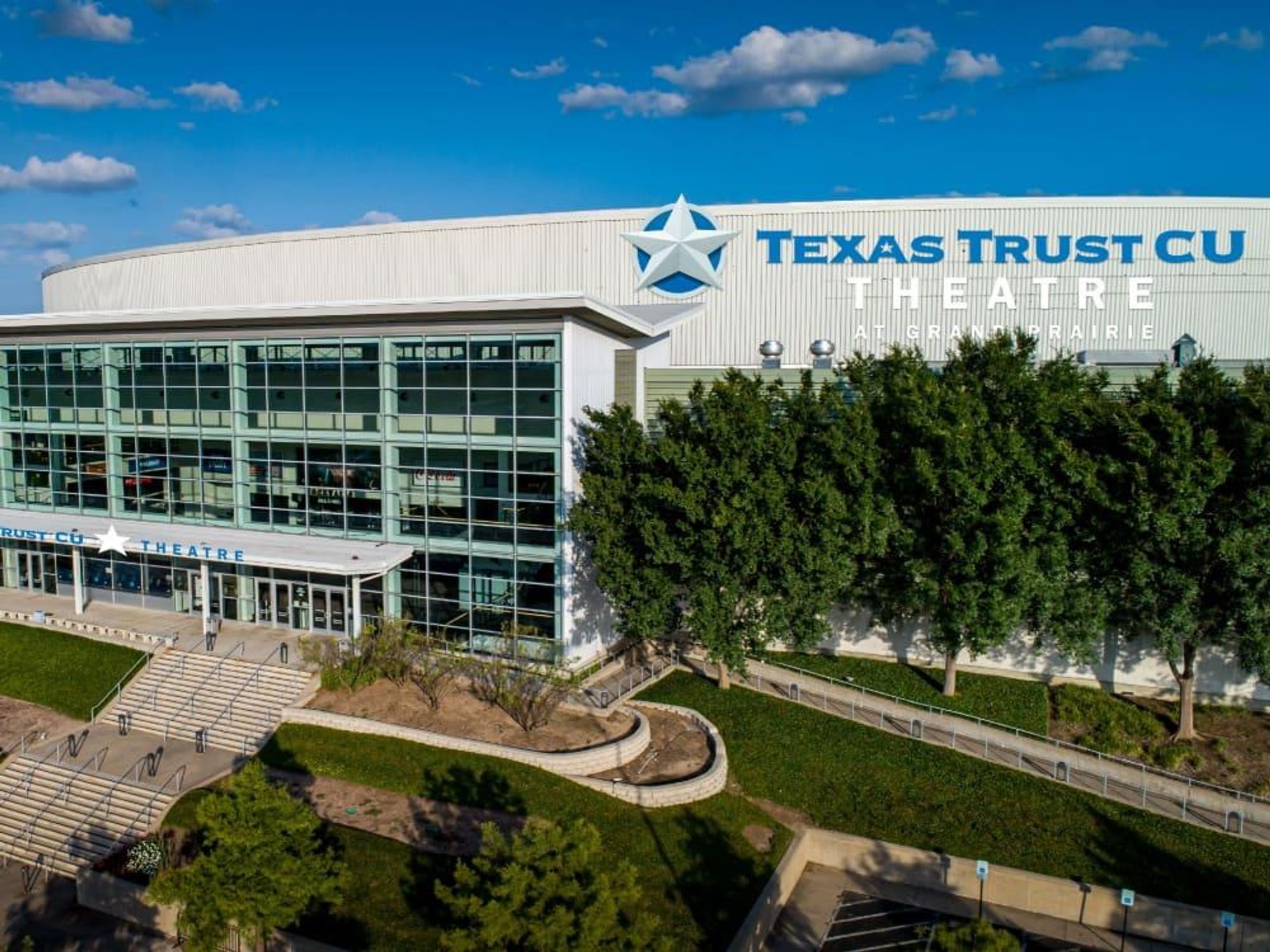 Texas Trust CU Theatre at Grand Prairie rendering