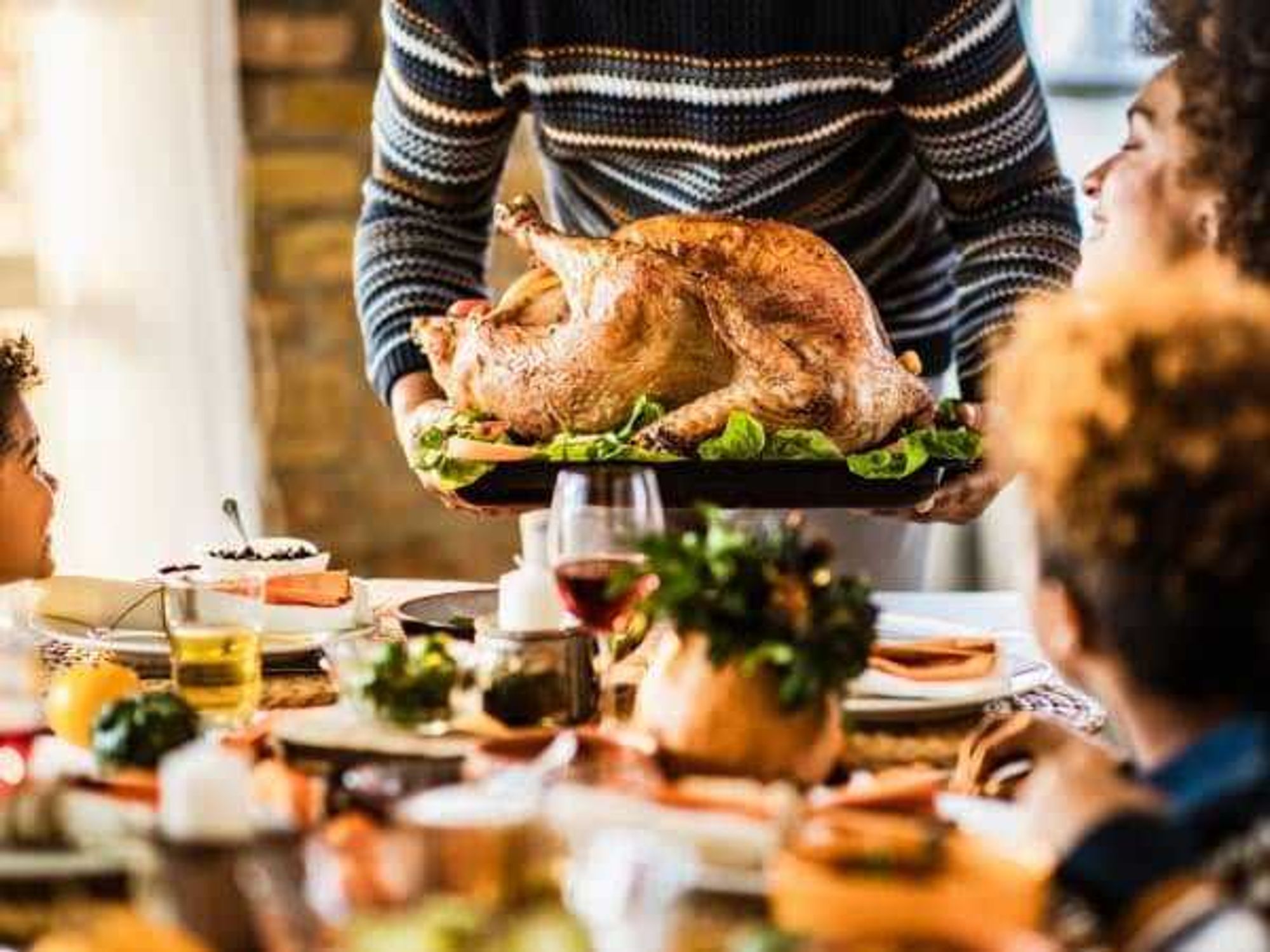 Thanksgiving dinner, turkey, holiday meal