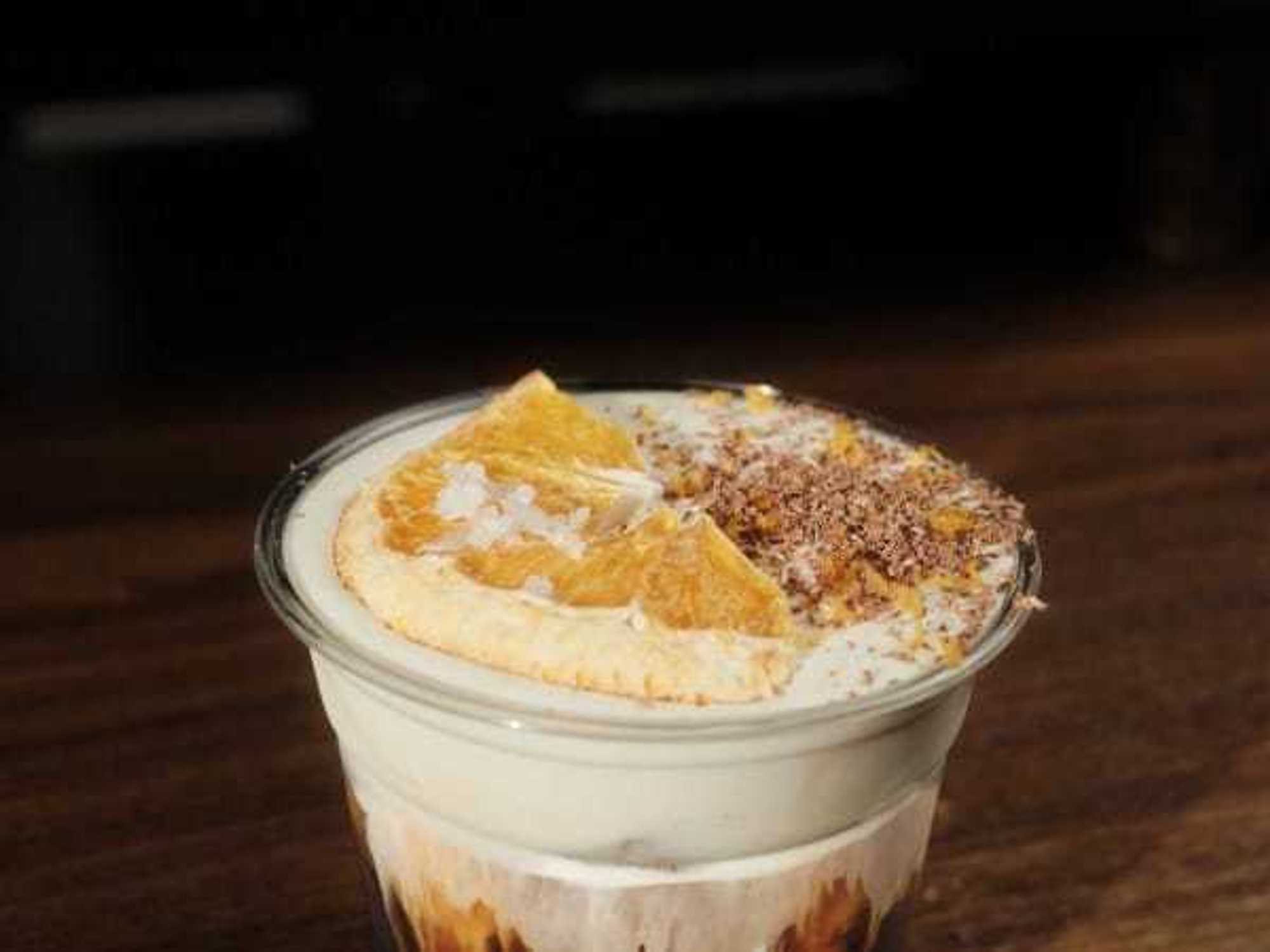 The ".214" is a smooth and refreshing blend of orange, nutmeg, vanilla and espresso.