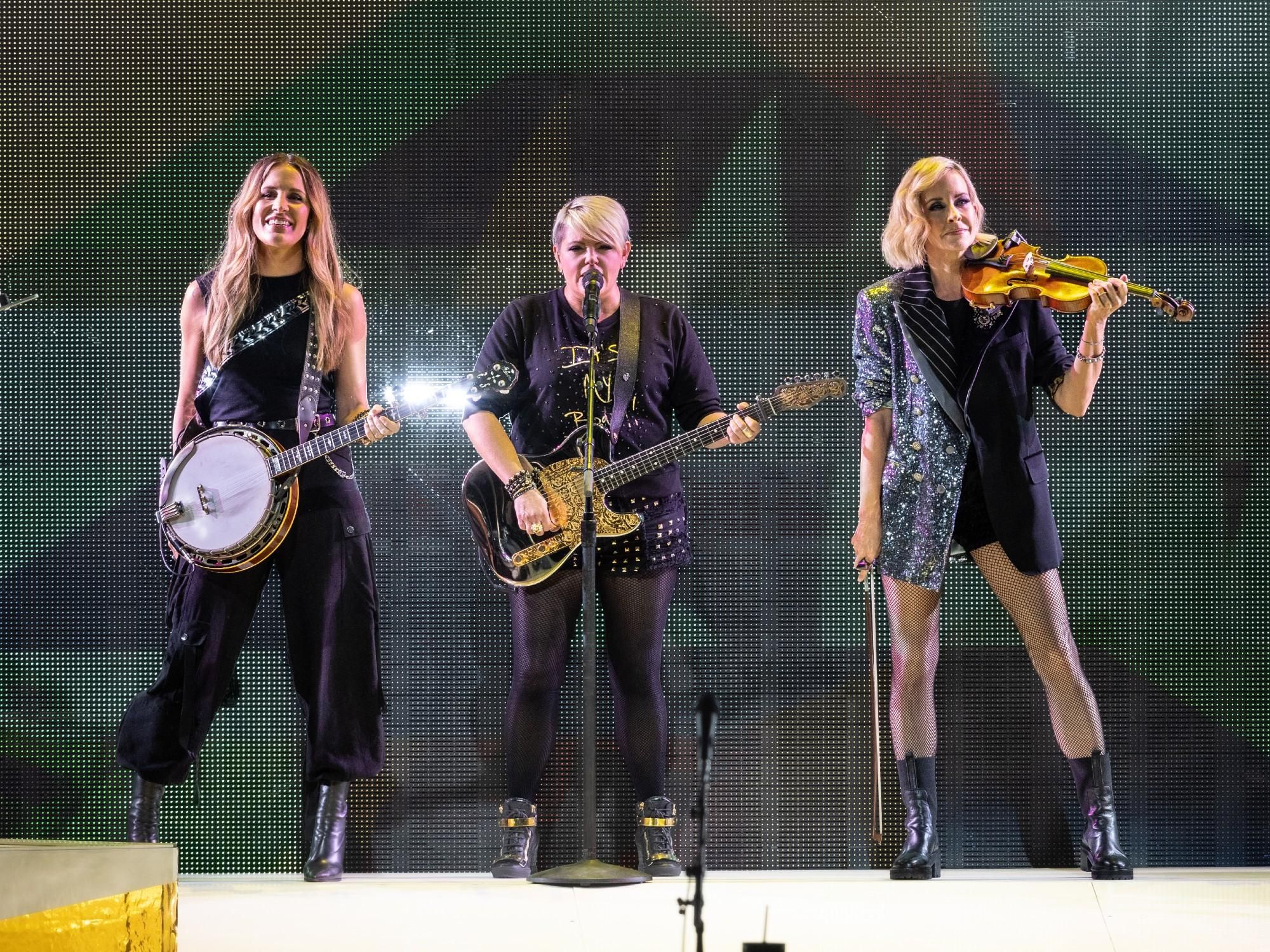 The Chicks in concert at The Pavilion at Toyota Music Factory in Irving