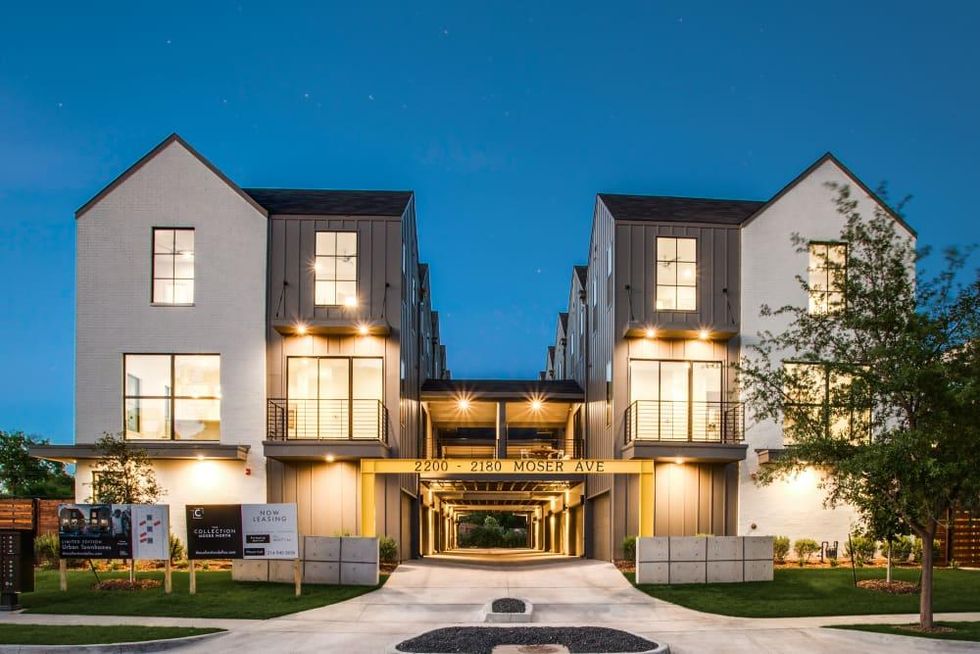 The Collection on Moser townhomes