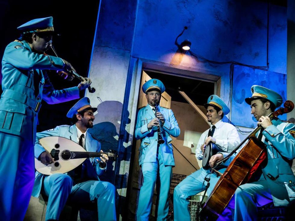 The company of the national tour of The Band's Visit