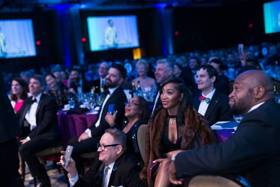 The crowd at Black Tie Dinner 2019