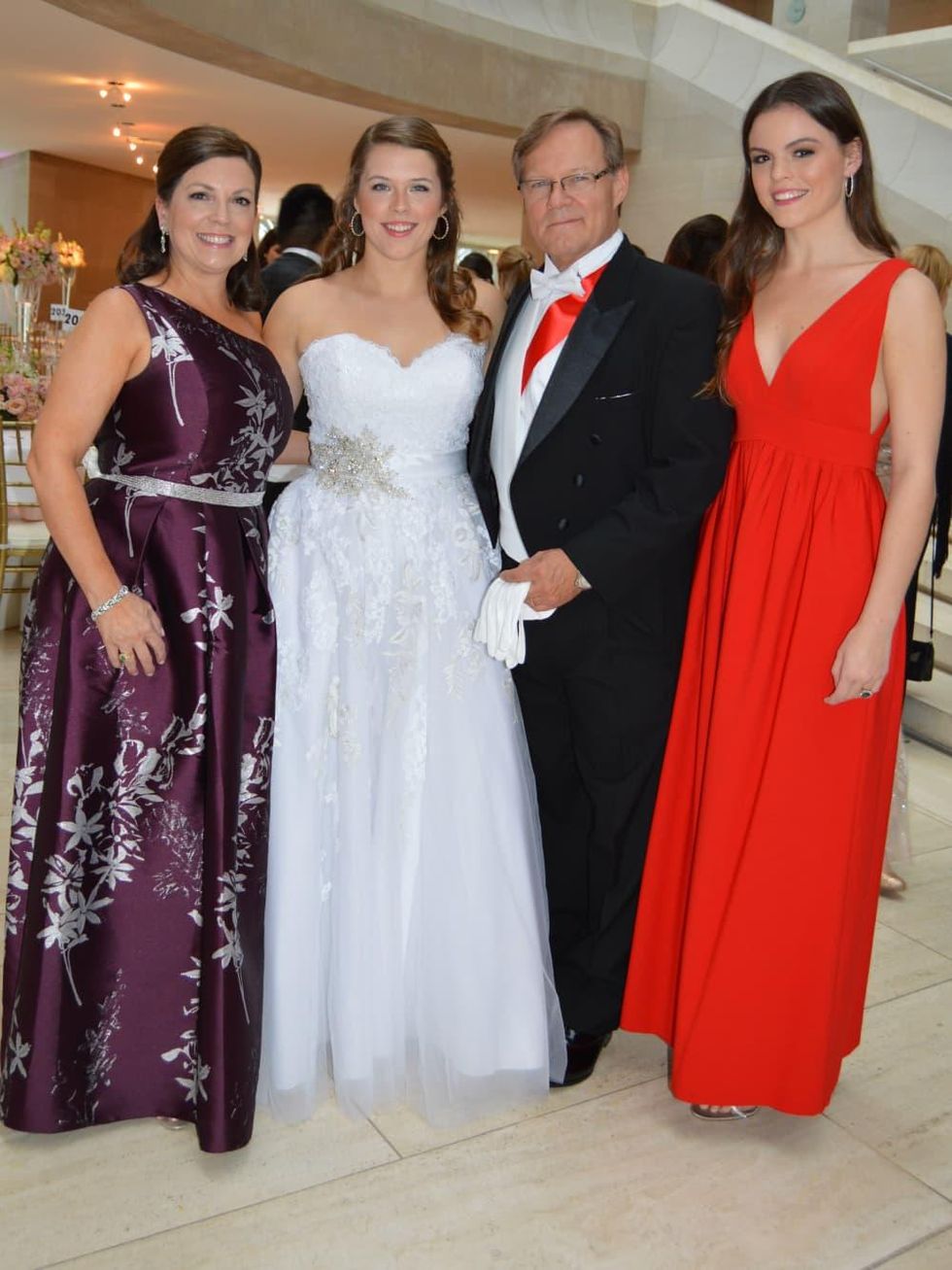 The Davis family: Mia, Mary Catherine, Ron and Gracie