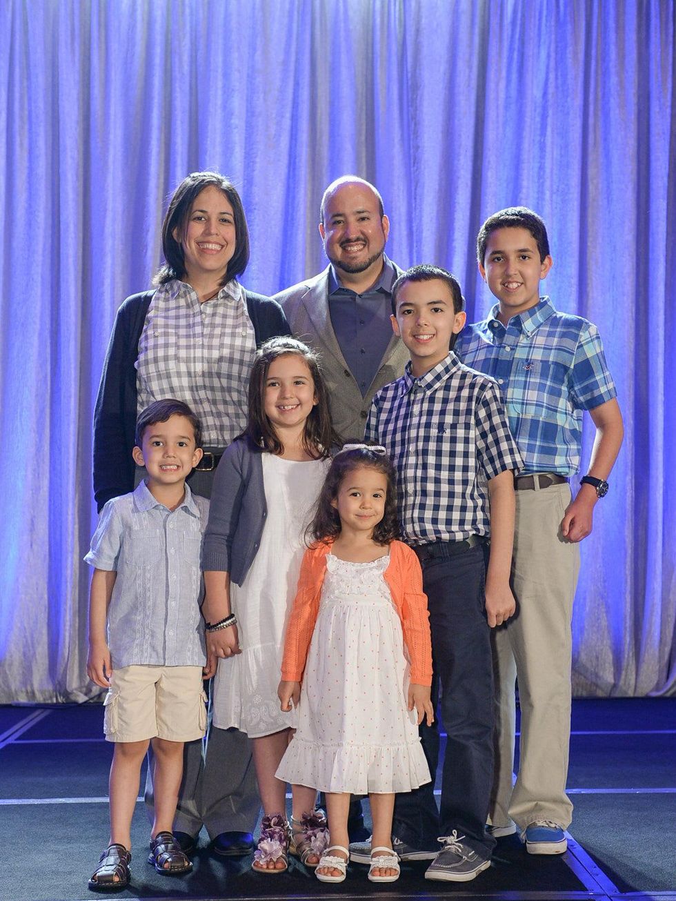 The DeLeon family, thrive event,