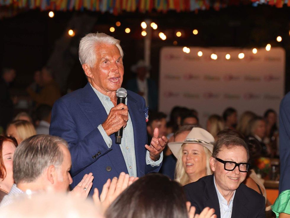 The Farrah Fawcett Foundation, George Hamilton