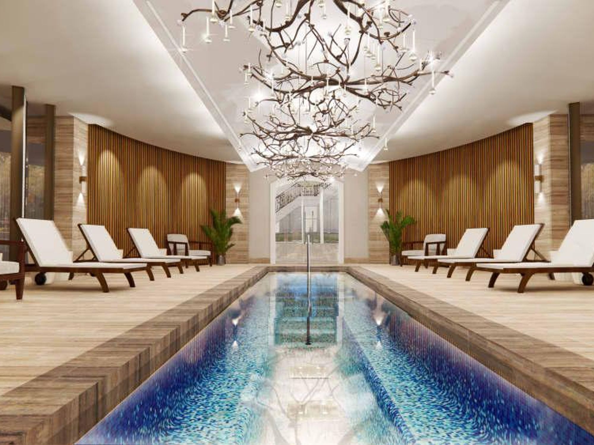 The Houstonian Hotel Trellis Spa float pool