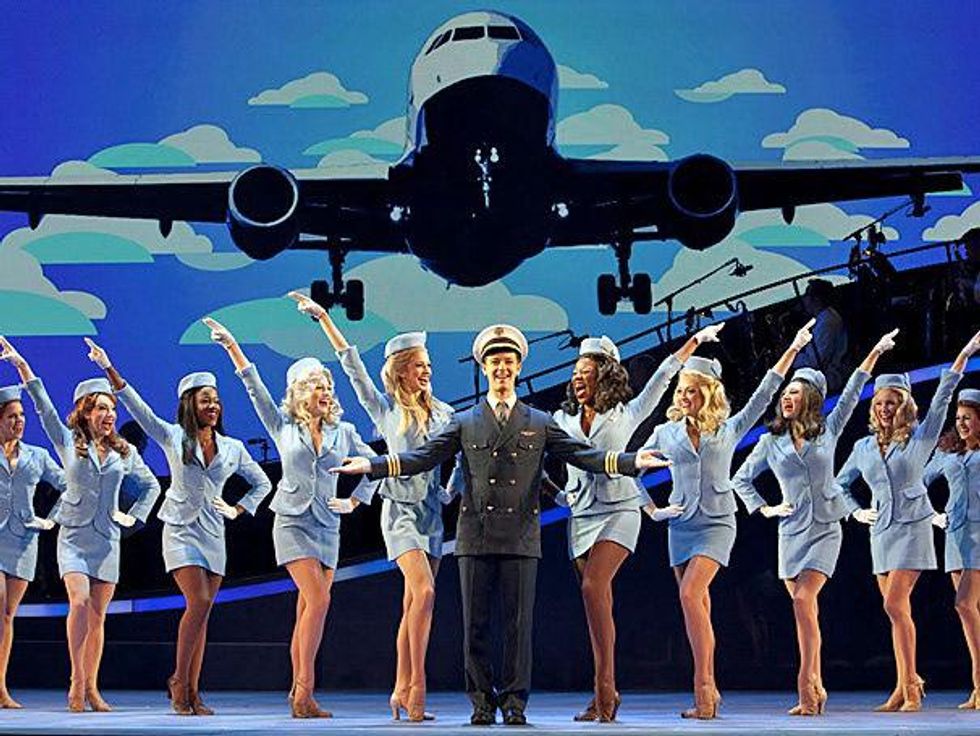 The national tour cast of "Catch Me If You Can," which comes to Dallas Summer Musicals in February.
