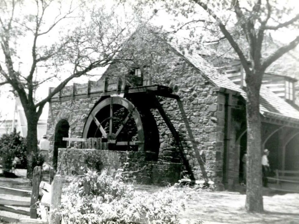 The Old Mill Inn at Fair Park, Dallas, c. 1936.