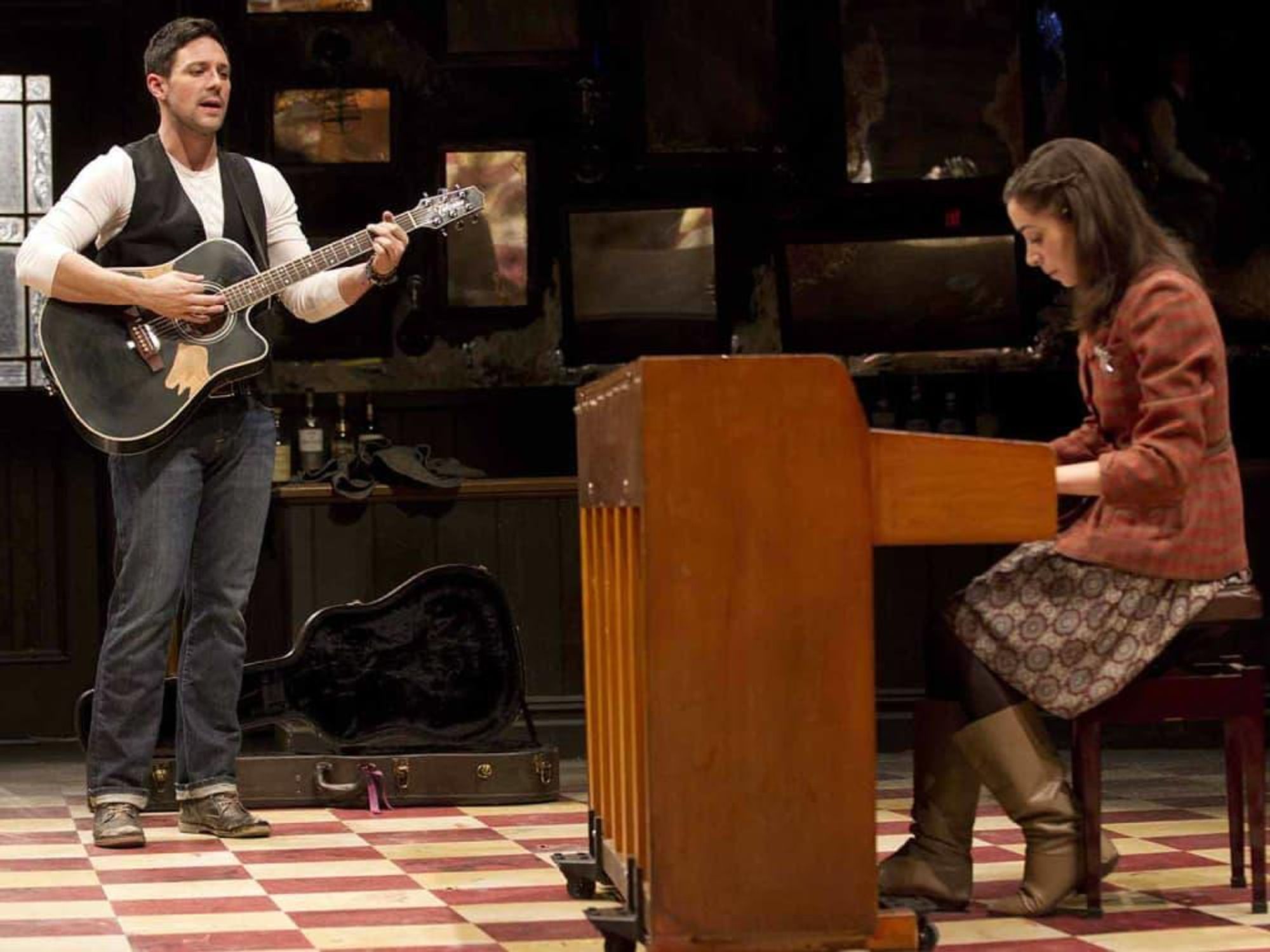 The original Broadway production of Once