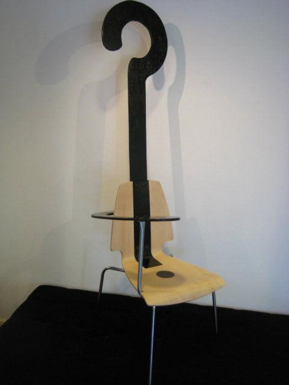 The Question, Chair Art in the Park