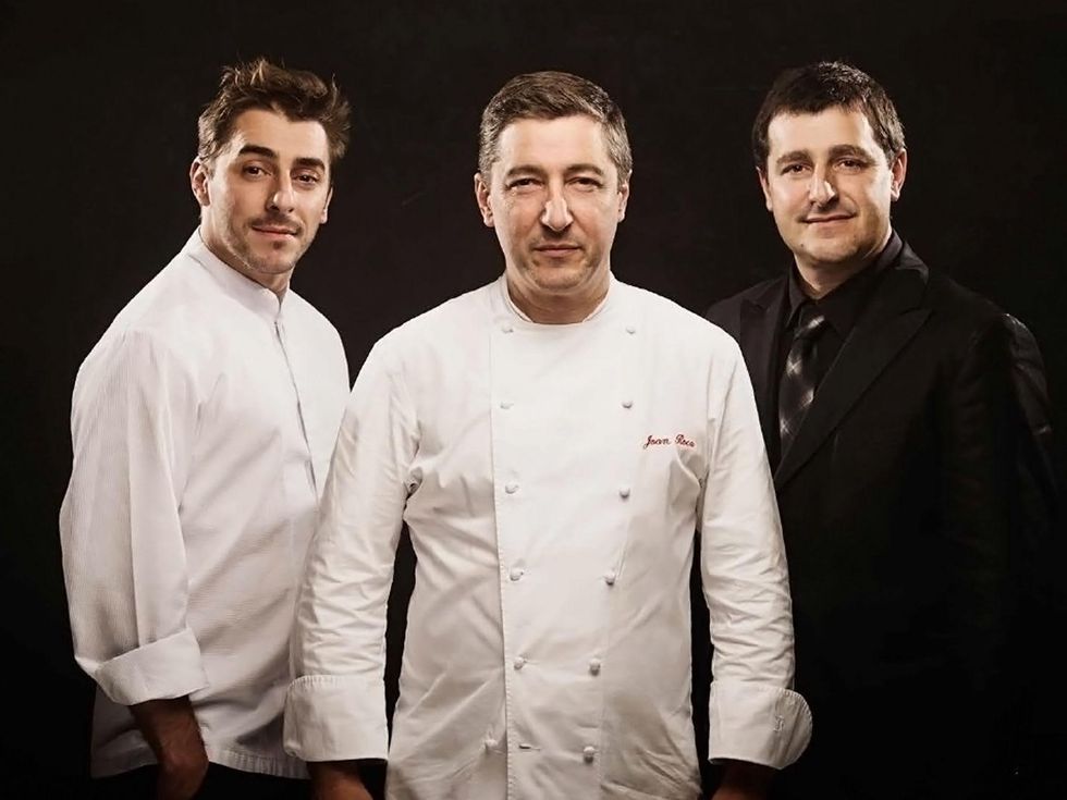 The Rocca brothers of El Celler de Can Roca restaurant in Girona, Spain Jordi, from left, Joan and Josep