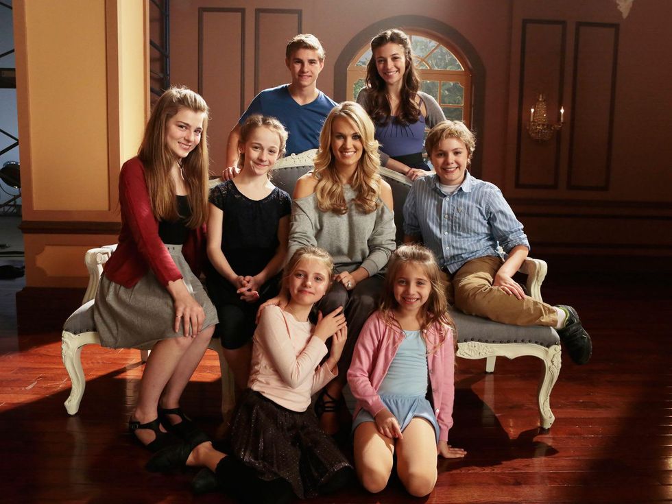 The Sound of Music with Carrie Underwood and the von Trapp children