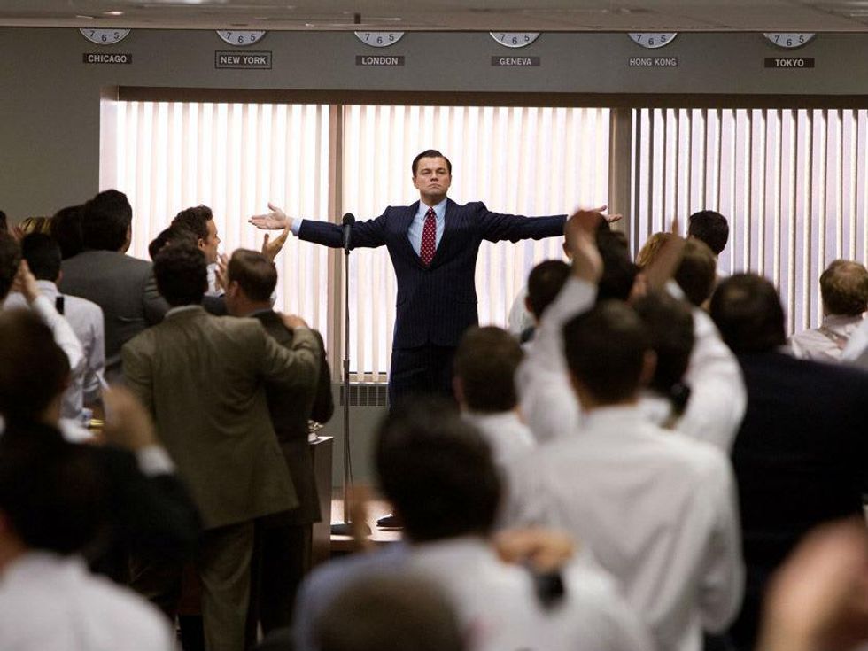 The Wolf of Wall Street with Leonardo DiCaprio
