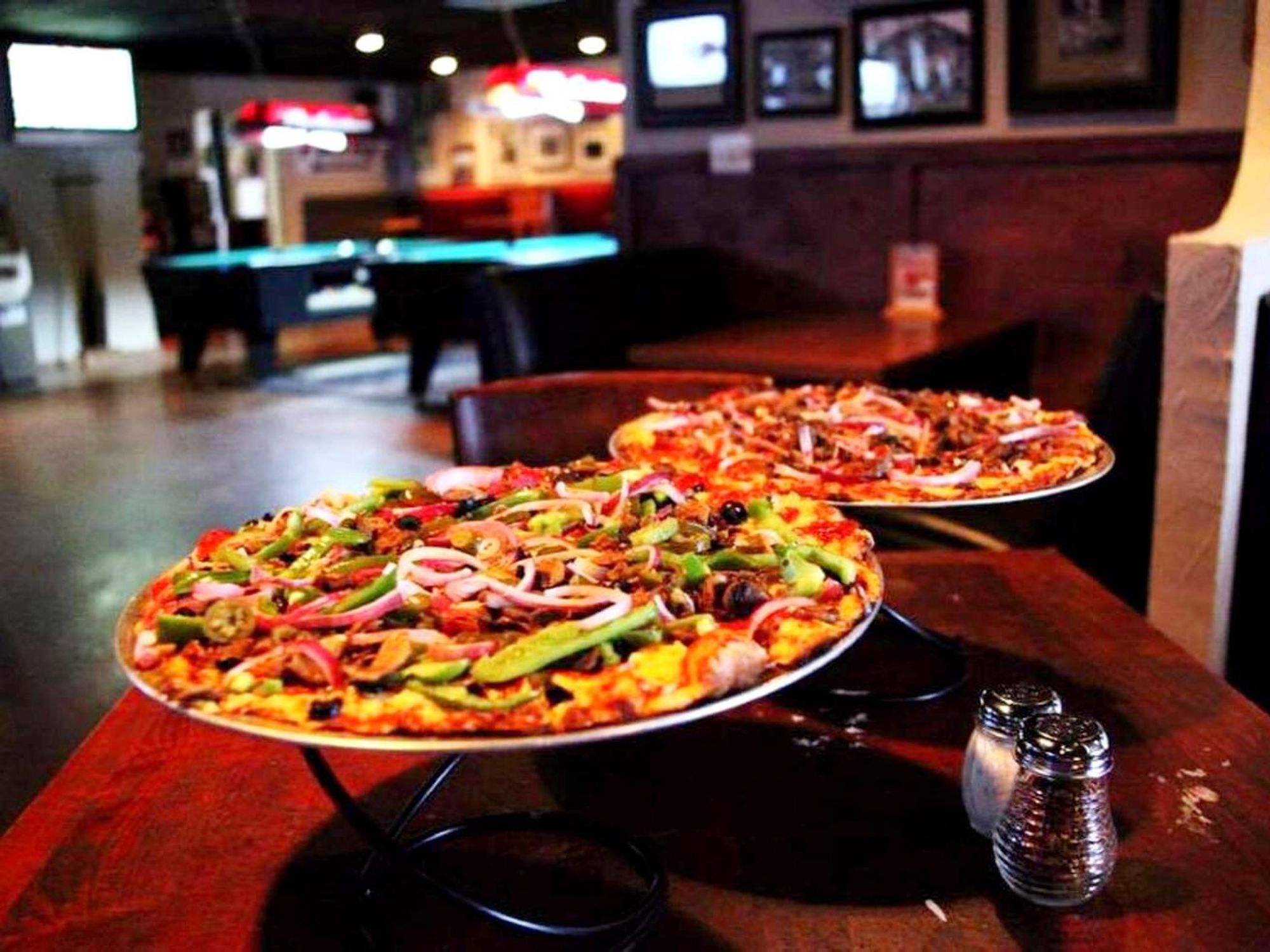 They're known for their pizza and chill vibe.