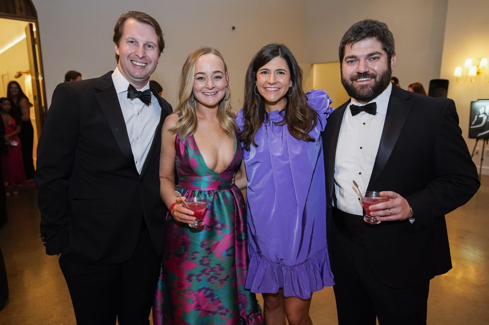 Thomas Terral, Elise Ganucheau, Amy Zeringue, Jack Zeringue at CASAblanca 2023