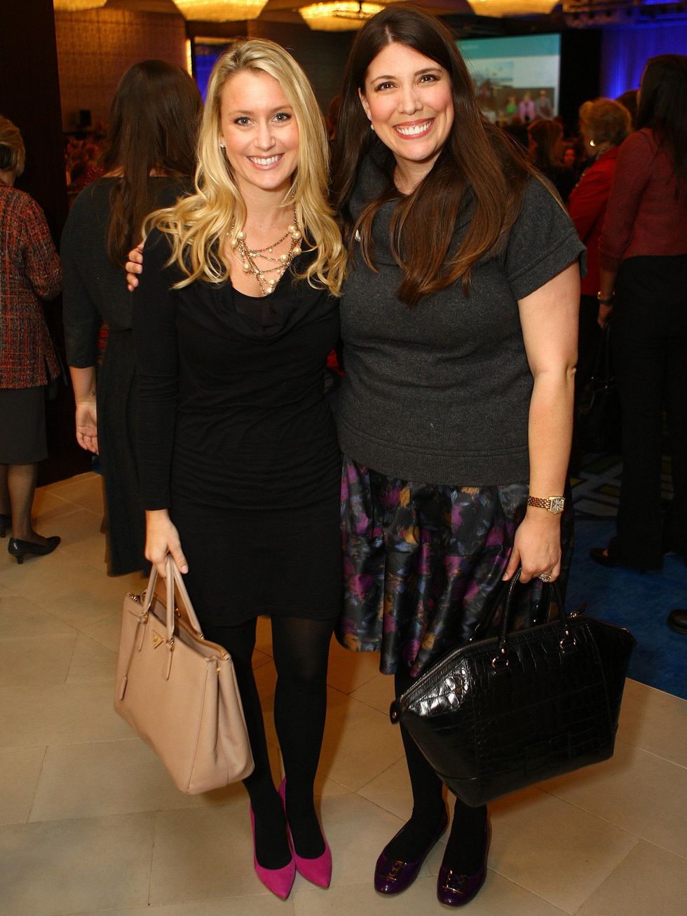 Tierney Kaufman and Andrea Cheek, jld Milestone Luncheon