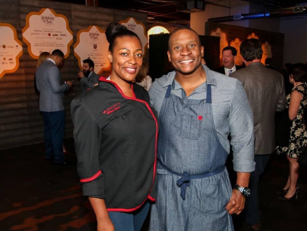 Tiffany Derry, Tre Wilcox, Symphony of Chefs 2018