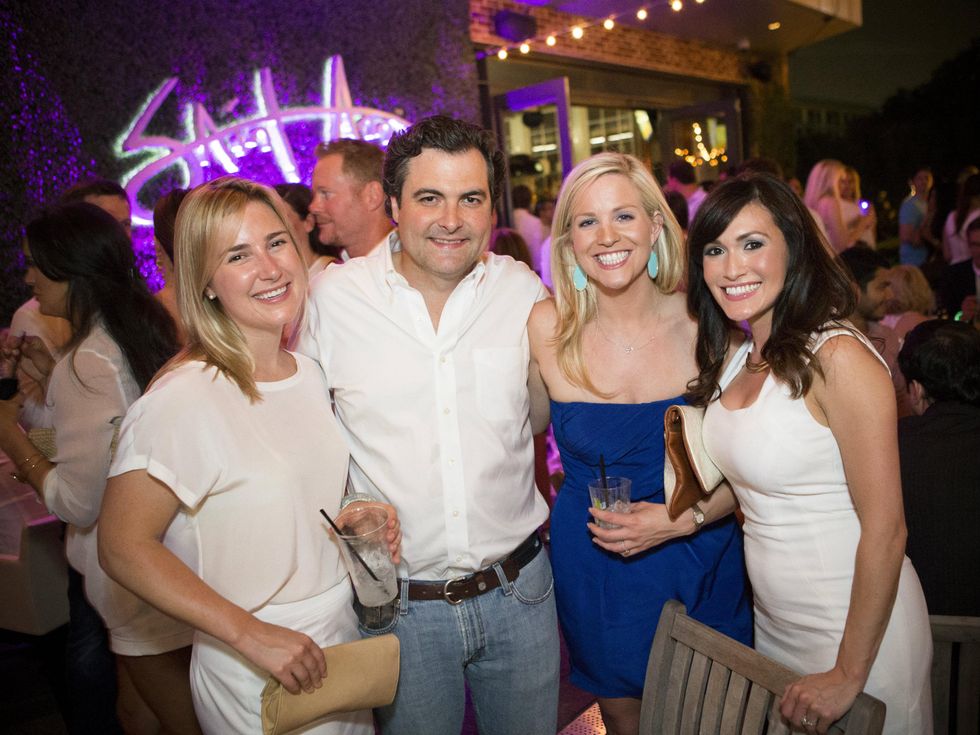 Tiffany Heath, Kate McEvoy, Willing Ryan, Virgina Grace, Wilkinson Center, White Party