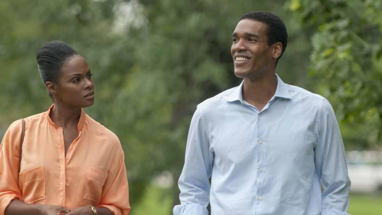 Tika Sumpter and Parker Sawyers in Southside with You