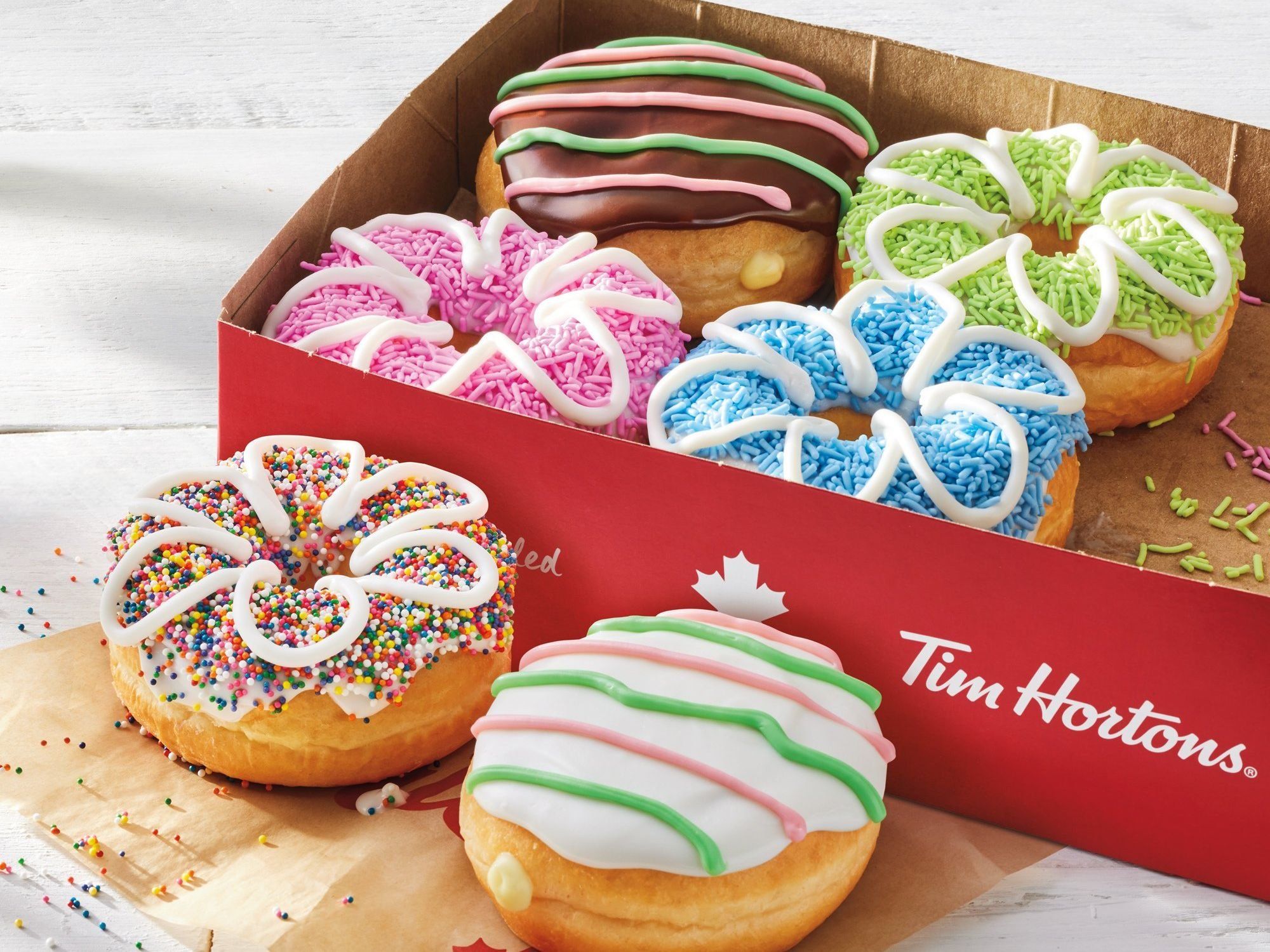 Tim Hortons doughnuts