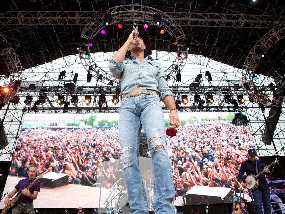 Tim McGraw at March Madness Music Festival