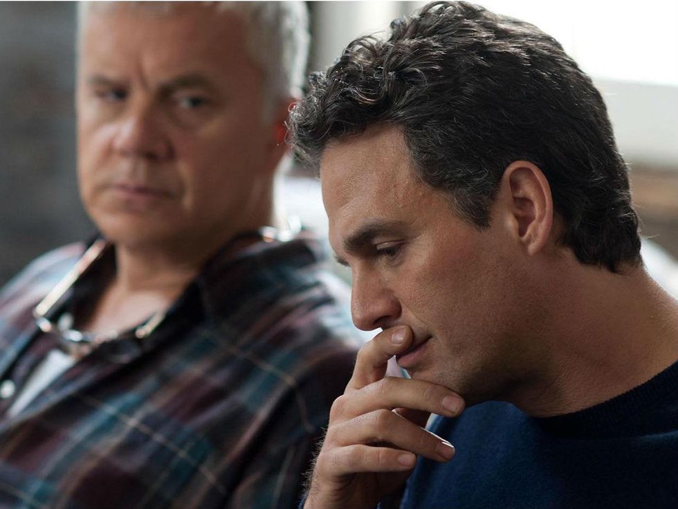 Tim Robbins and Mark Ruffalo in Thanks for Sharing