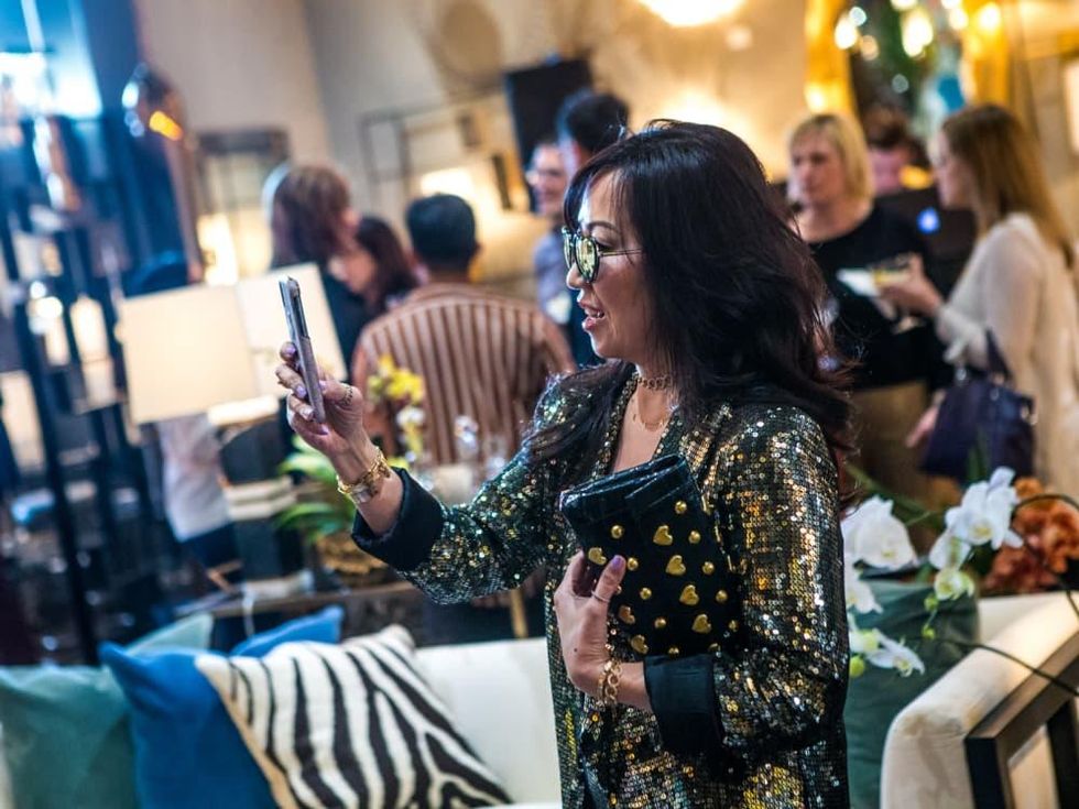 Tina Craig, BagSnob, Arteriors Party 2018