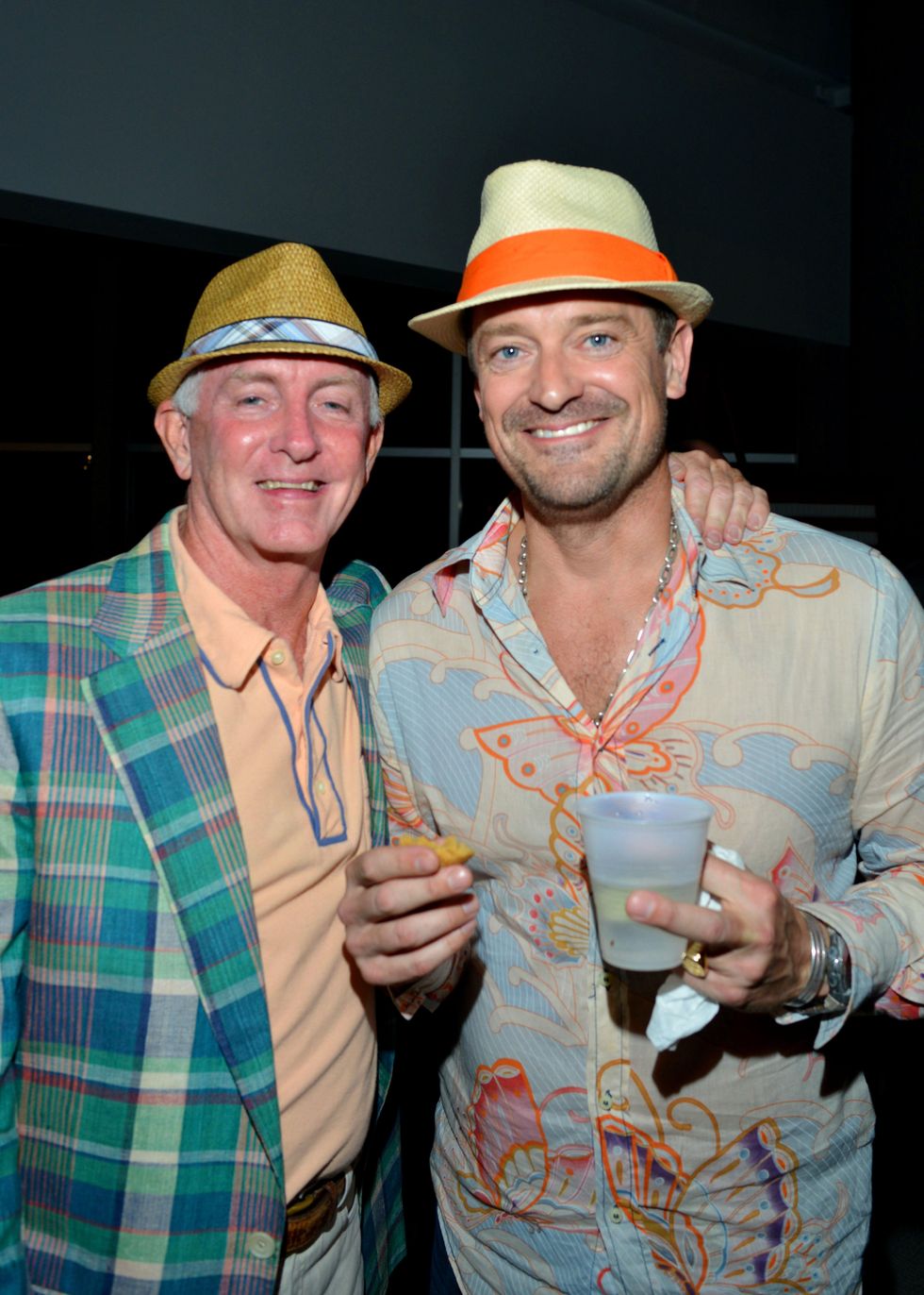 TJ Wilson, Michael Pearow at No Tie Dinner & Dessert Party