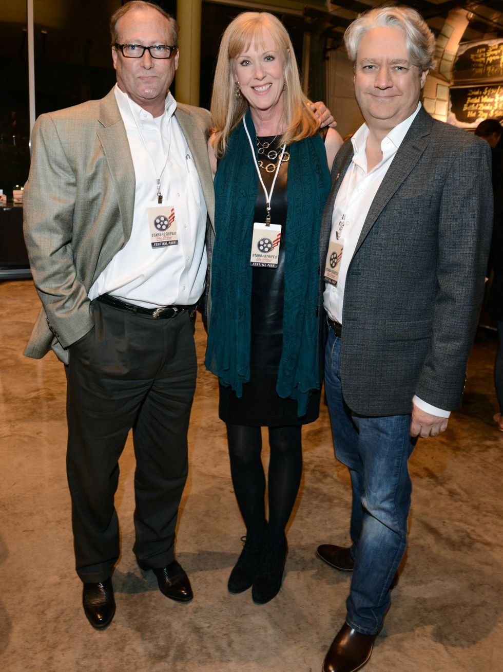 Todd McCoy, Sarah McCoy, Harry Hunsicker, Stars & Stripes Film Festival