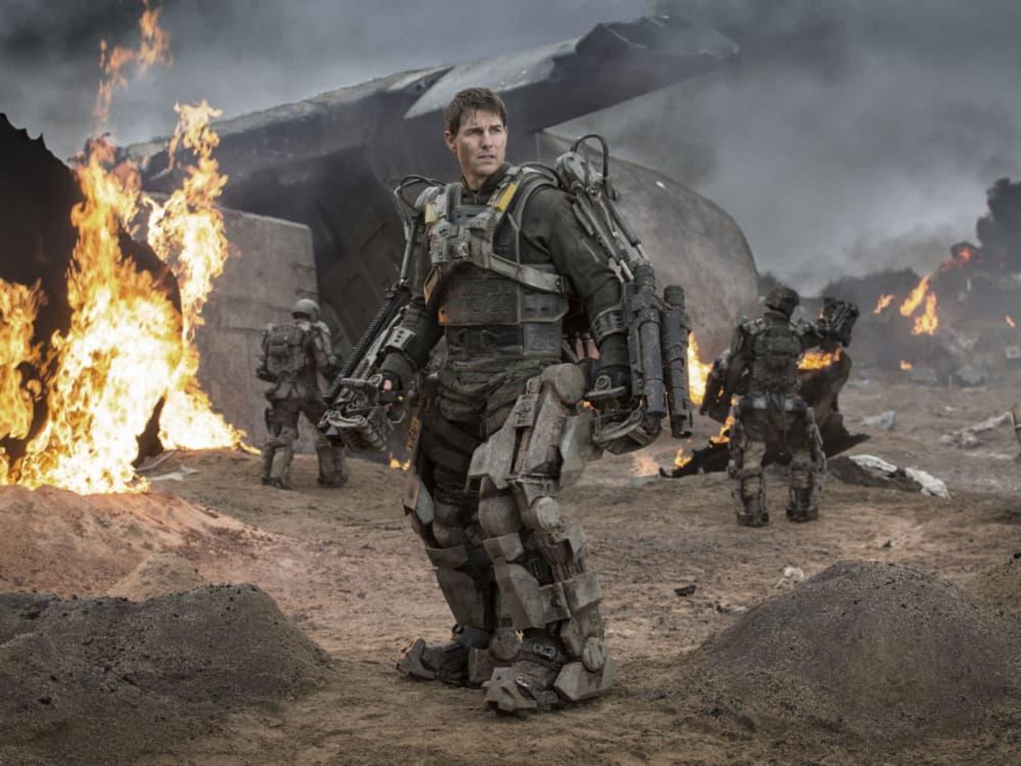 Tom Cruise in Edge of Tomorrow