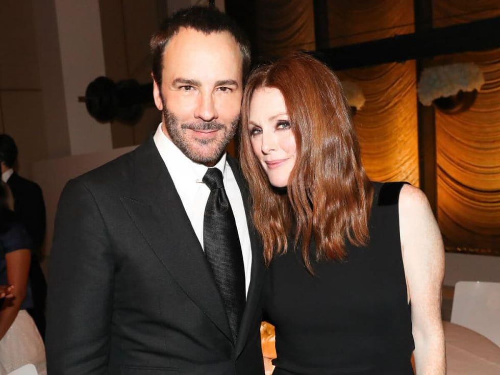 Tom Ford and Julianne Moore