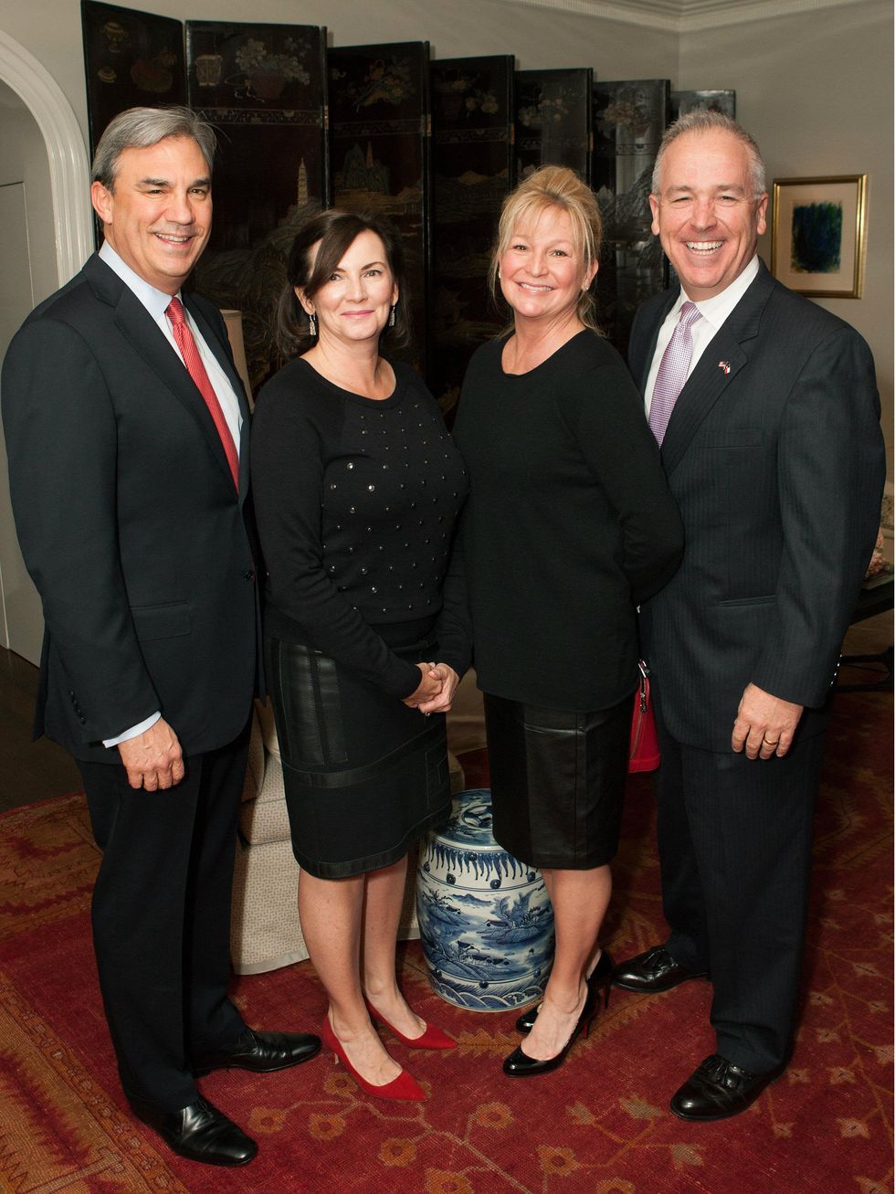Tom Greco, Corrine Greco, Betty Heath, Daryl Heath, United Way Host Kick Off Party