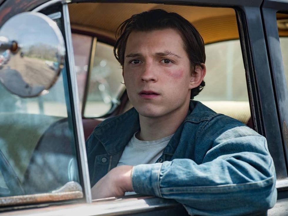 Tom Holland in The Devil All the Time