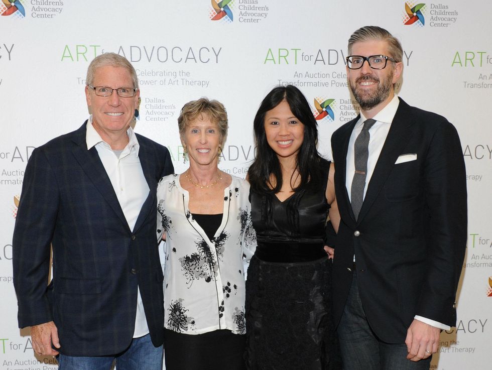 Tom & Kathi Lind, Leslie & Nathan Johnson, Art For Advocacy