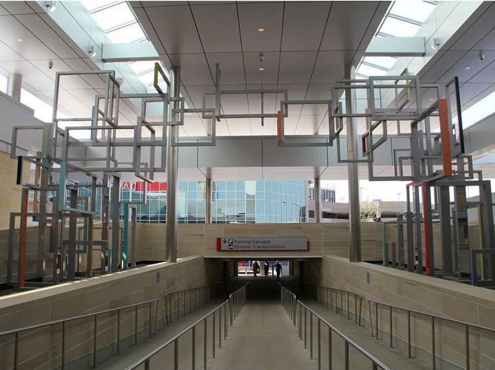 Tom Orr's Intersected Passage at Dallas Love Field