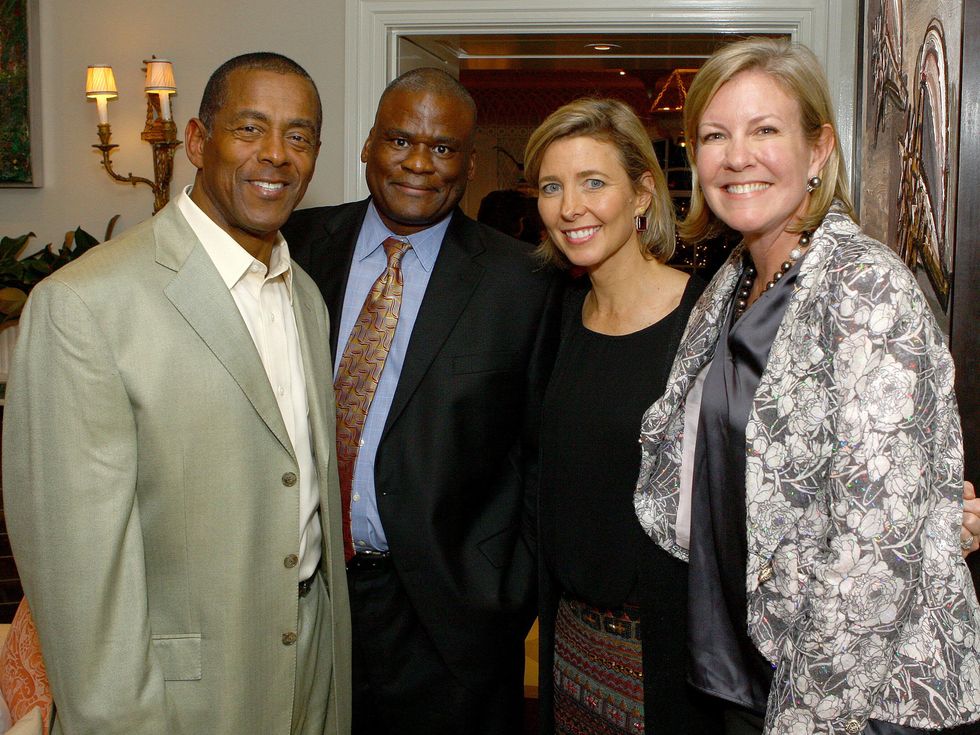 Tony Dorsett, LaMonte Thomas, Kit Sawers, Ann Hobson, United Way Host Kickoff Party