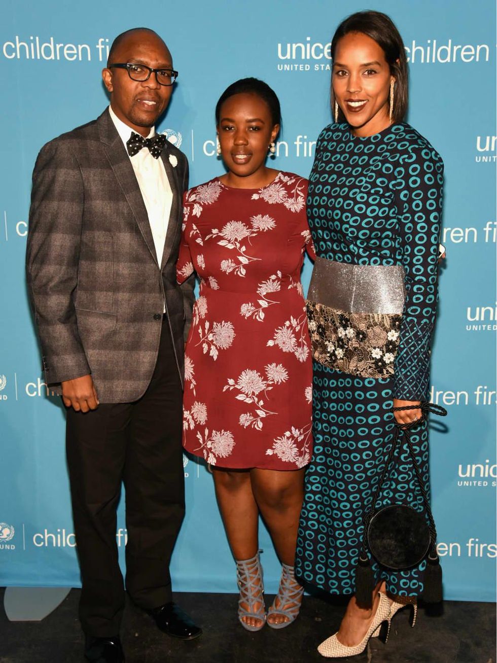 Tony Rucha, June Rucha, and Jessica Nowitzki